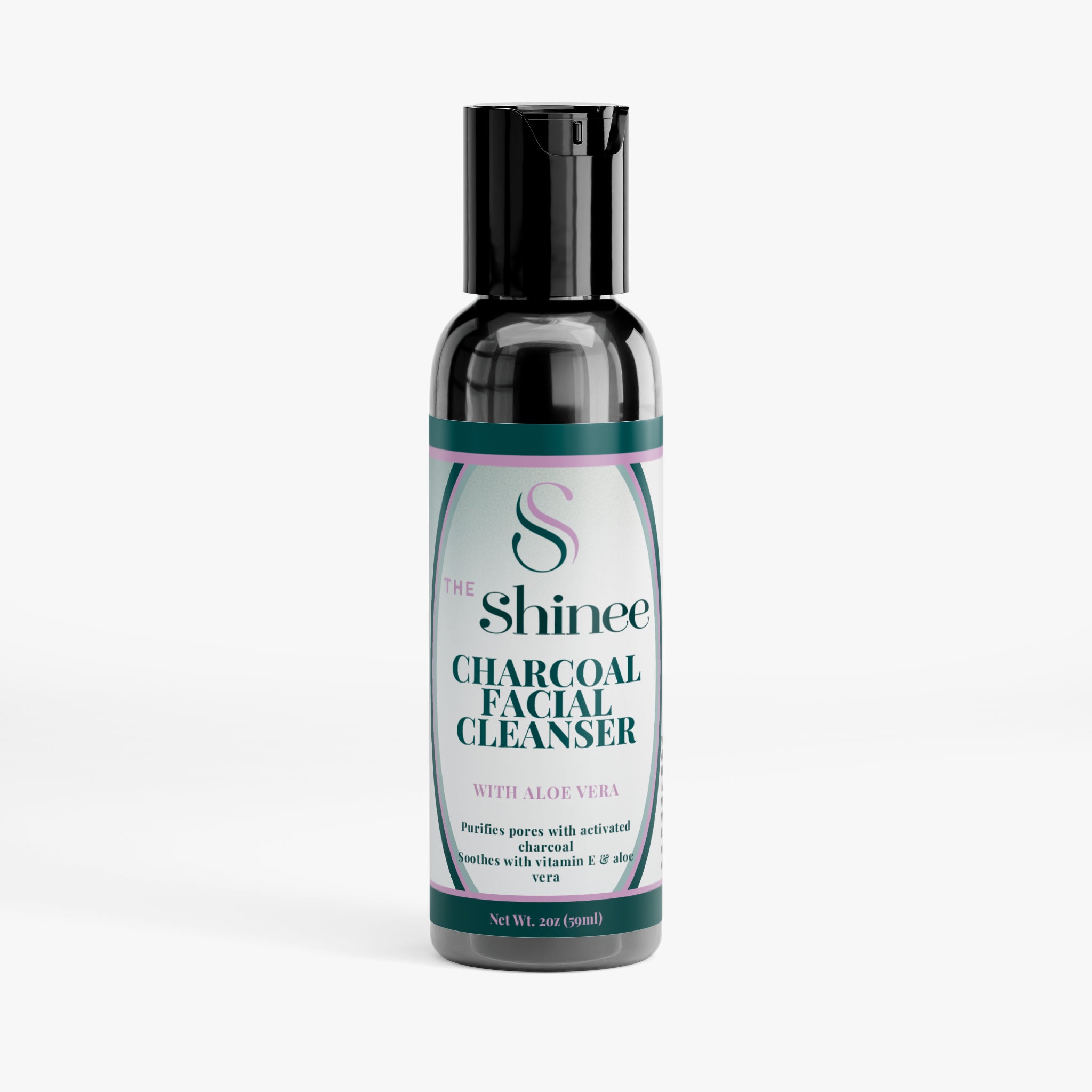 Charcoal Facial Cleanser with Aloe Vera